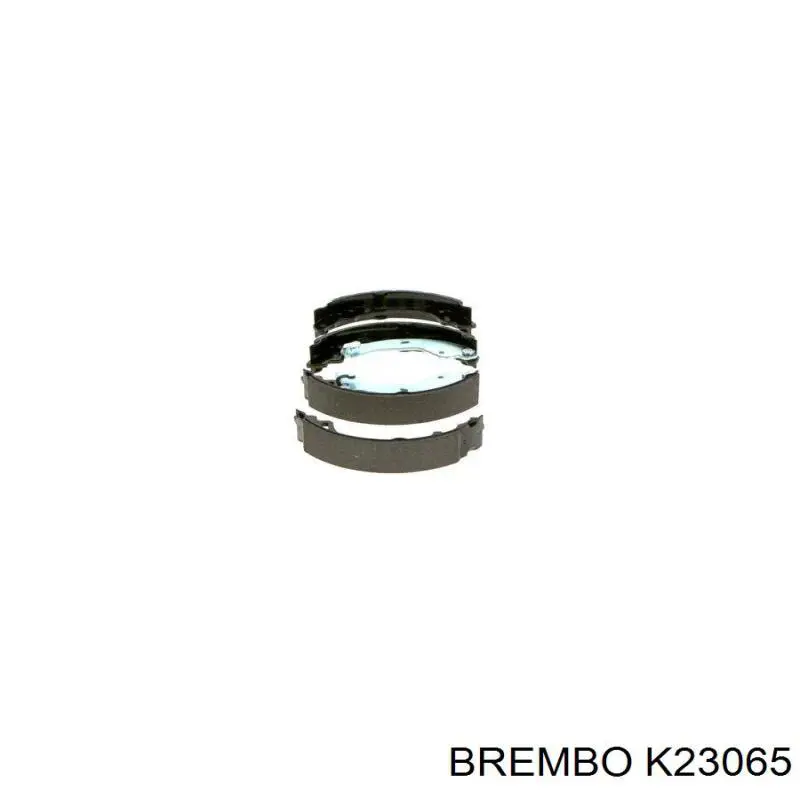 Juego de zapatas de frenos de tambor, con cilindros, completo Brembo K23065