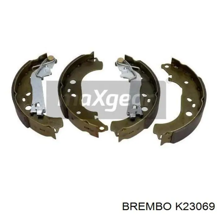 BBS1094K Borg&beck zapatas de frenos de tambor traseras