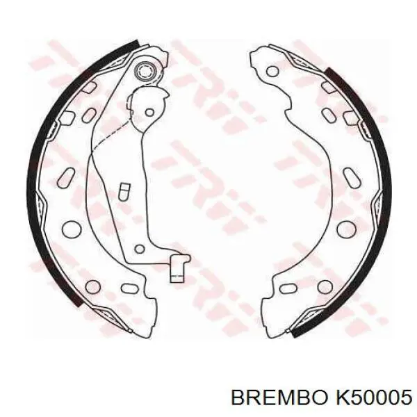 K 50 005 Brembo zapatas de frenos de tambor traseras