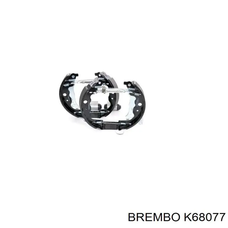 Comprar K68077 Brembo Kit de frenos de tambor, con cilindros, completo