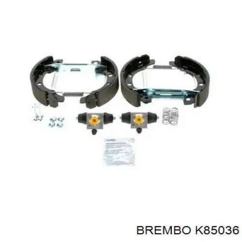 Zapatas de freno de tambor traseras Brembo K85036 precio, desde 57,26 EUR