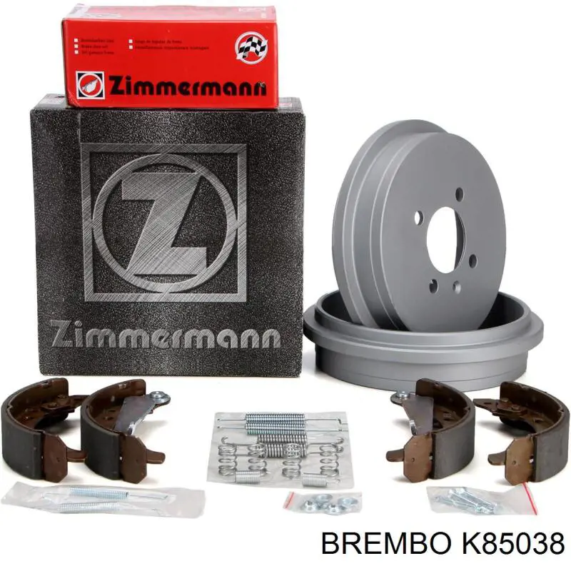 BBS1091K Borg&beck zapatas de frenos de tambor traseras