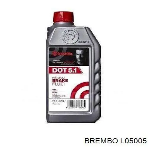 Líquido de freno Brembo 0.5 L DOT 5.1 (L05005)