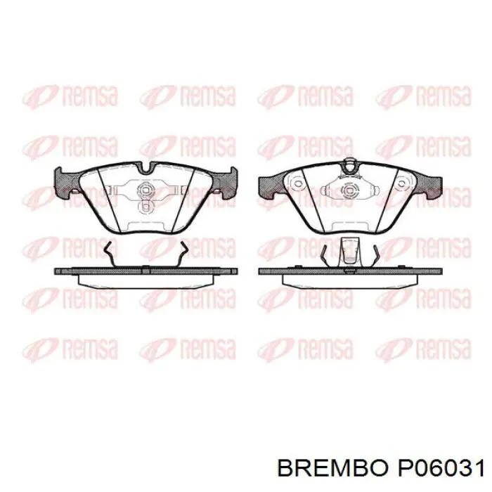 Pastillas de freno delanteras BMW 3 E90