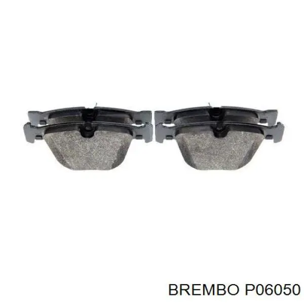 P06050 Brembo Pastillas freno traseras