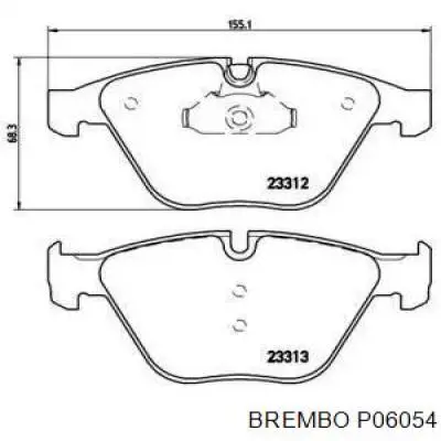 Pastillas de freno delanteras BMW 3 E90