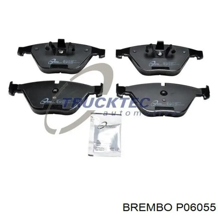 Comprar P06055 Brembo Pastillas delanteras de freno