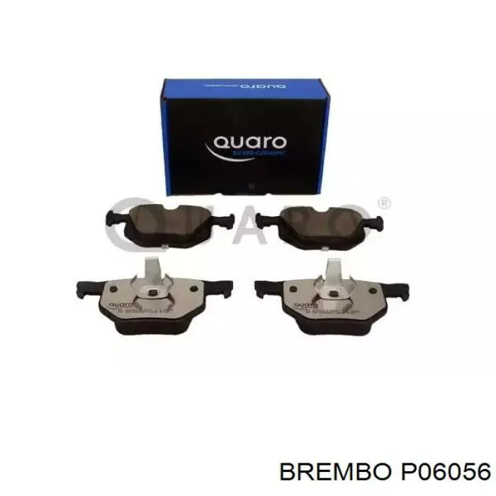 Pastillas de freno traseras P06056 Brembo