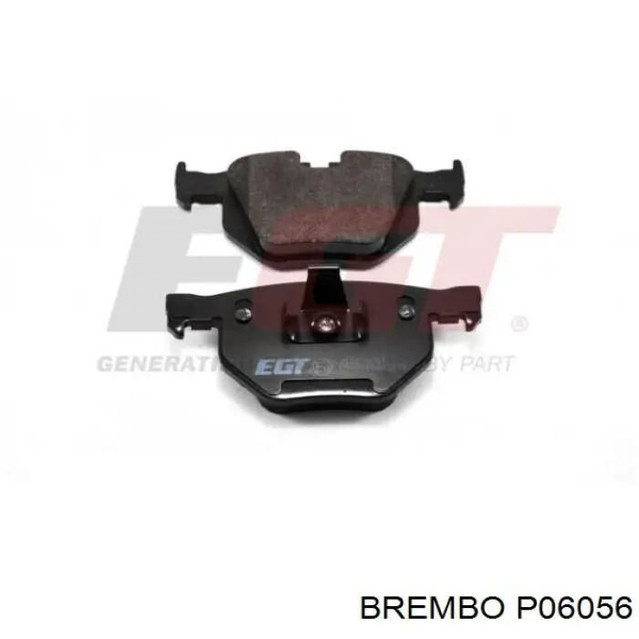 Comprar P06056 Brembo Pastillas de freno traseras