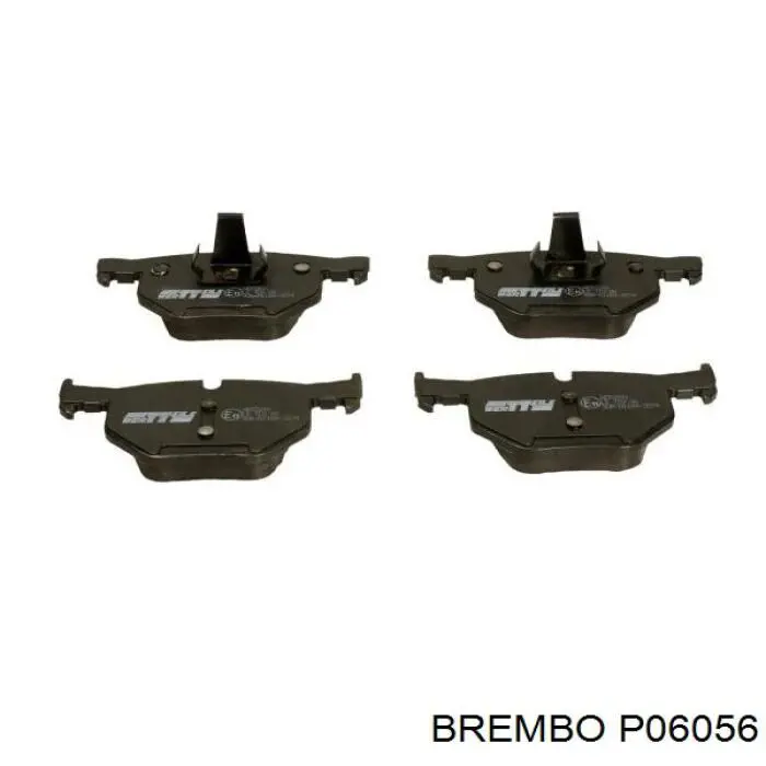 Pastillas de freno traseras P06056 Brembo