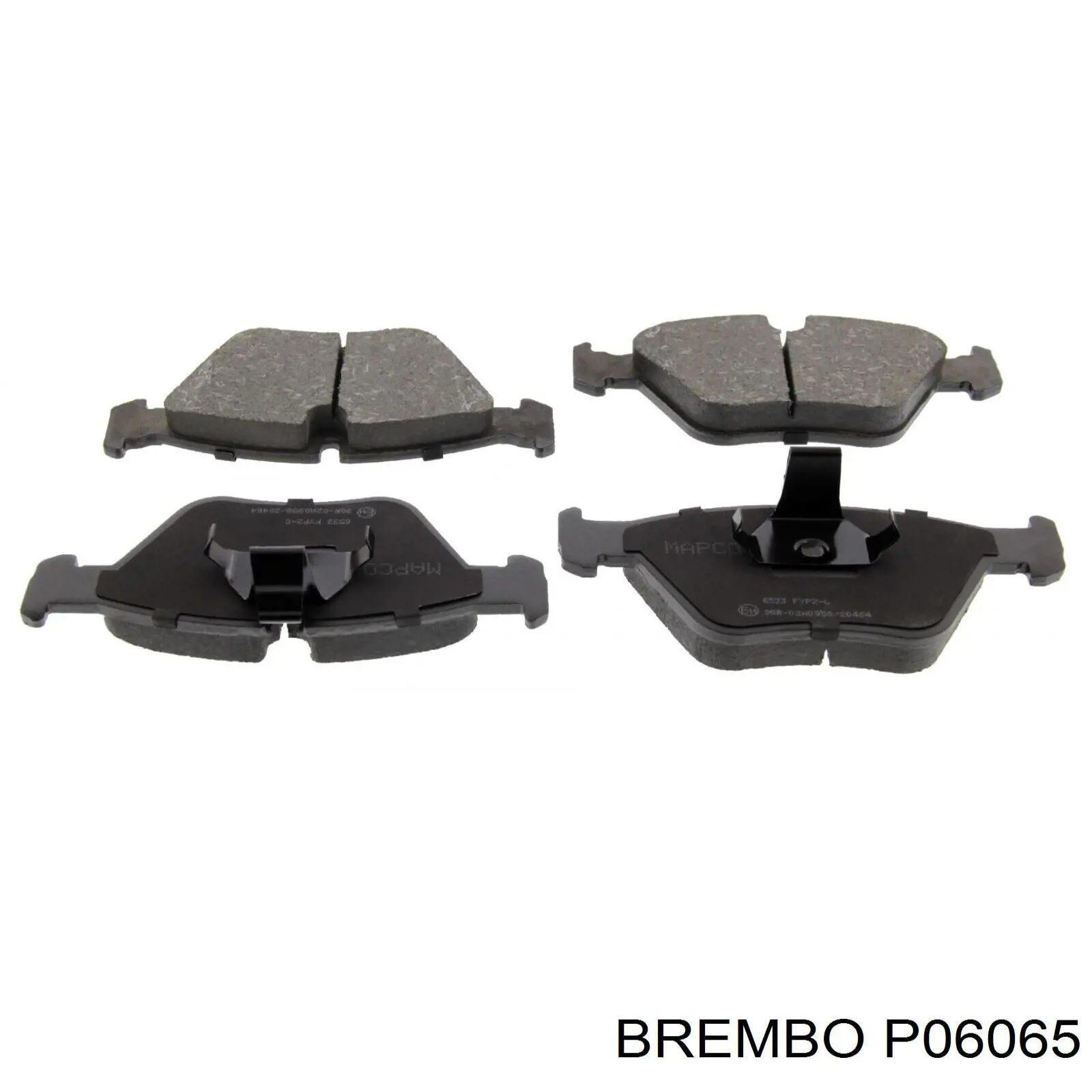 Pastillas de freno delanteras Brembo P06065