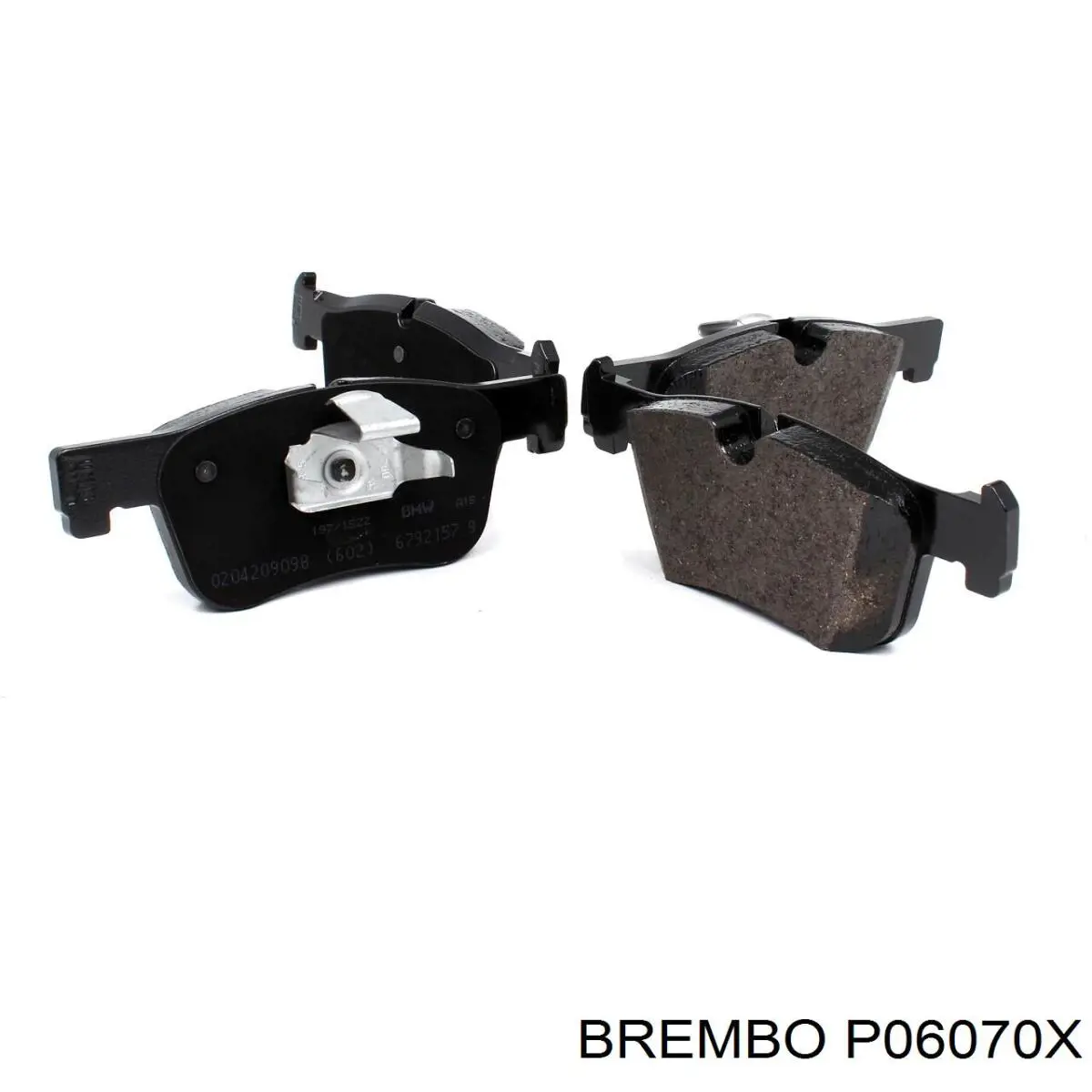 Pastillas de freno delanteras Brembo P06070X
