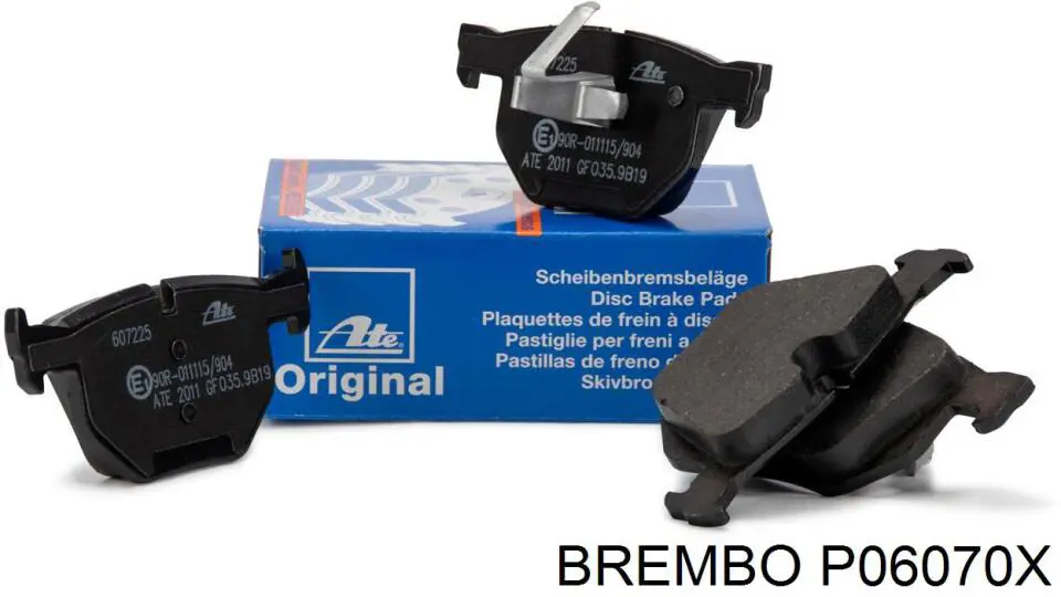 Comprar P06070X Brembo Pastillas delanteras de freno