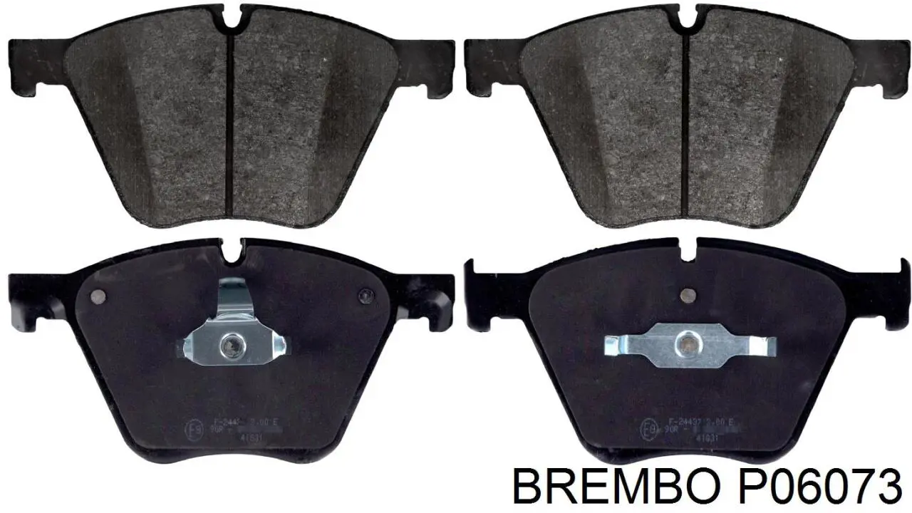Comprar P06073 Brembo Pastillas delanteras de freno