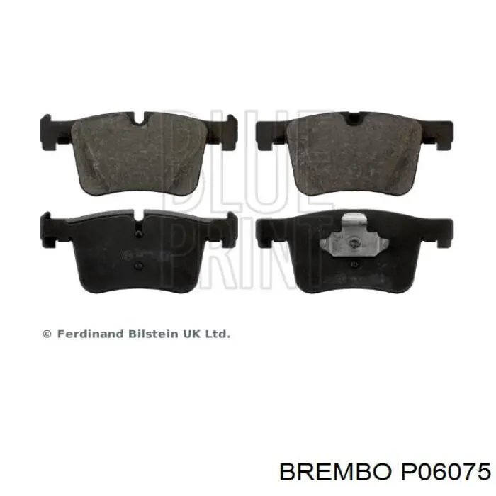 P06075 Brembo pastillas de freno delanteras