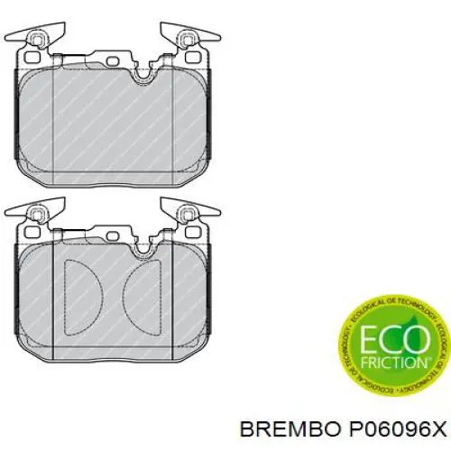 Pastillas freno delanteras Brembo P06096X precio, desde 54,30 EUR