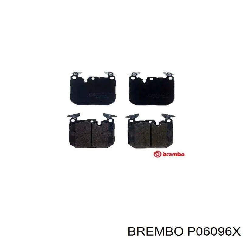 Comprar P06096X Brembo Pastillas delanteras de freno