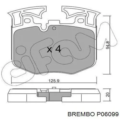 Pastillas de freno delanteras BMW 5 G30, F90