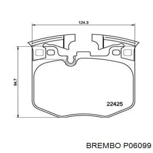 Pastillas de freno delanteras BMW 5 G30, F90