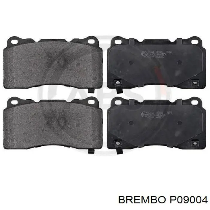 Pastillas freno delanteras Brembo P09004 precio, desde 72,33 EUR