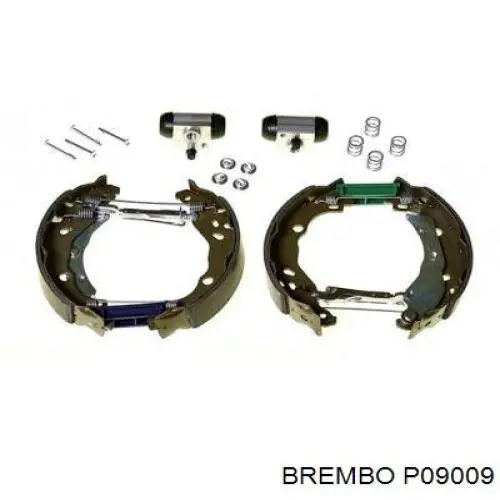 P 09 009 Brembo pastillas de freno delanteras