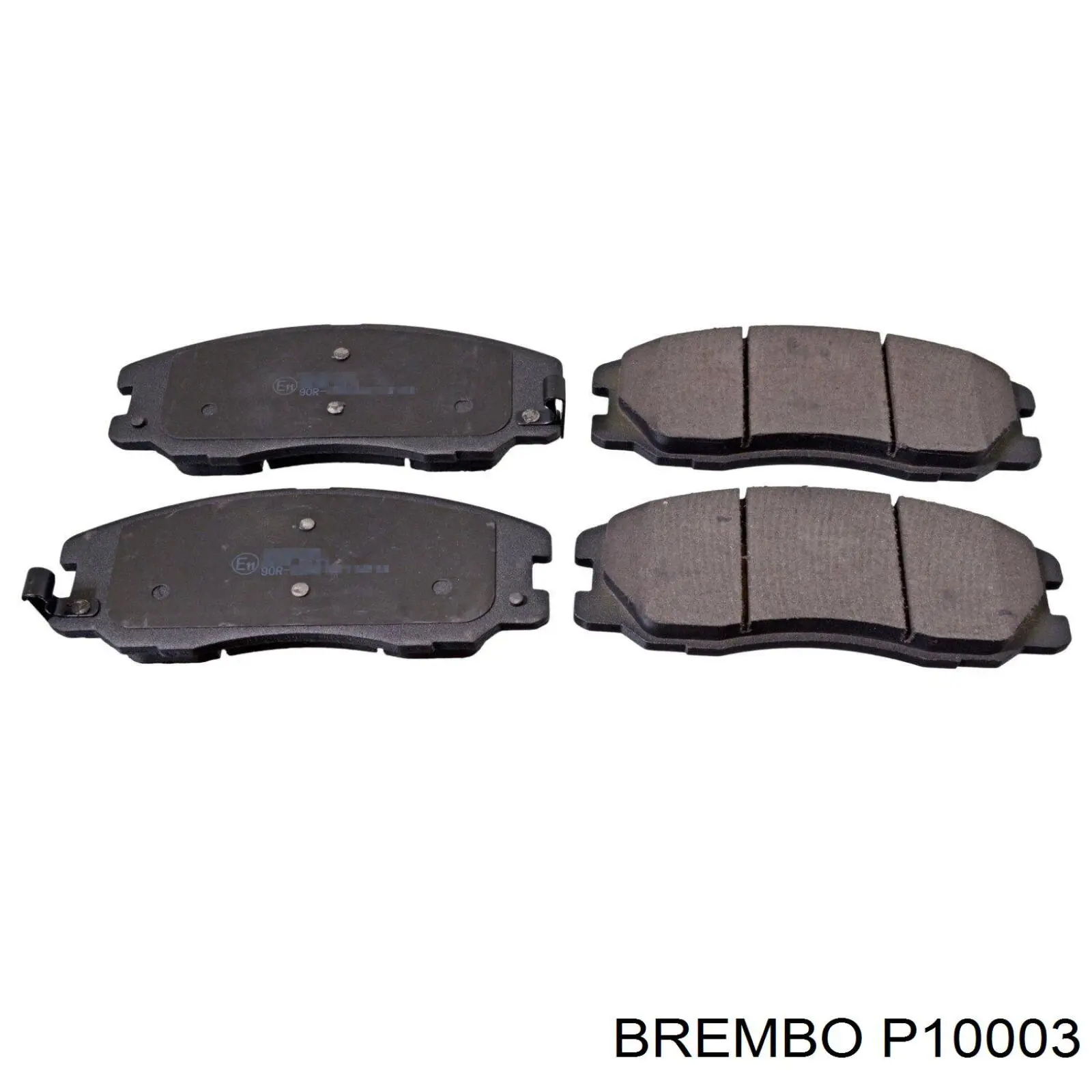 Pastillas de freno P10003 Brembo