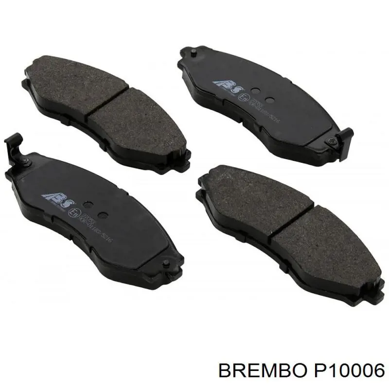Pastillas de freno P10006 Brembo