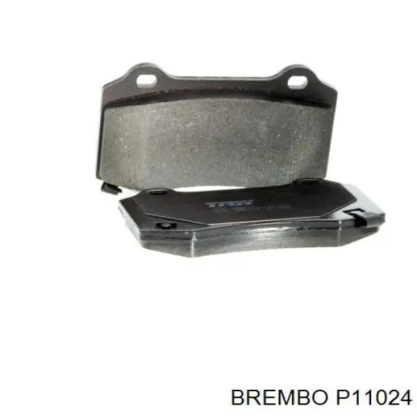 P 11 024 Brembo pastillas de freno traseras