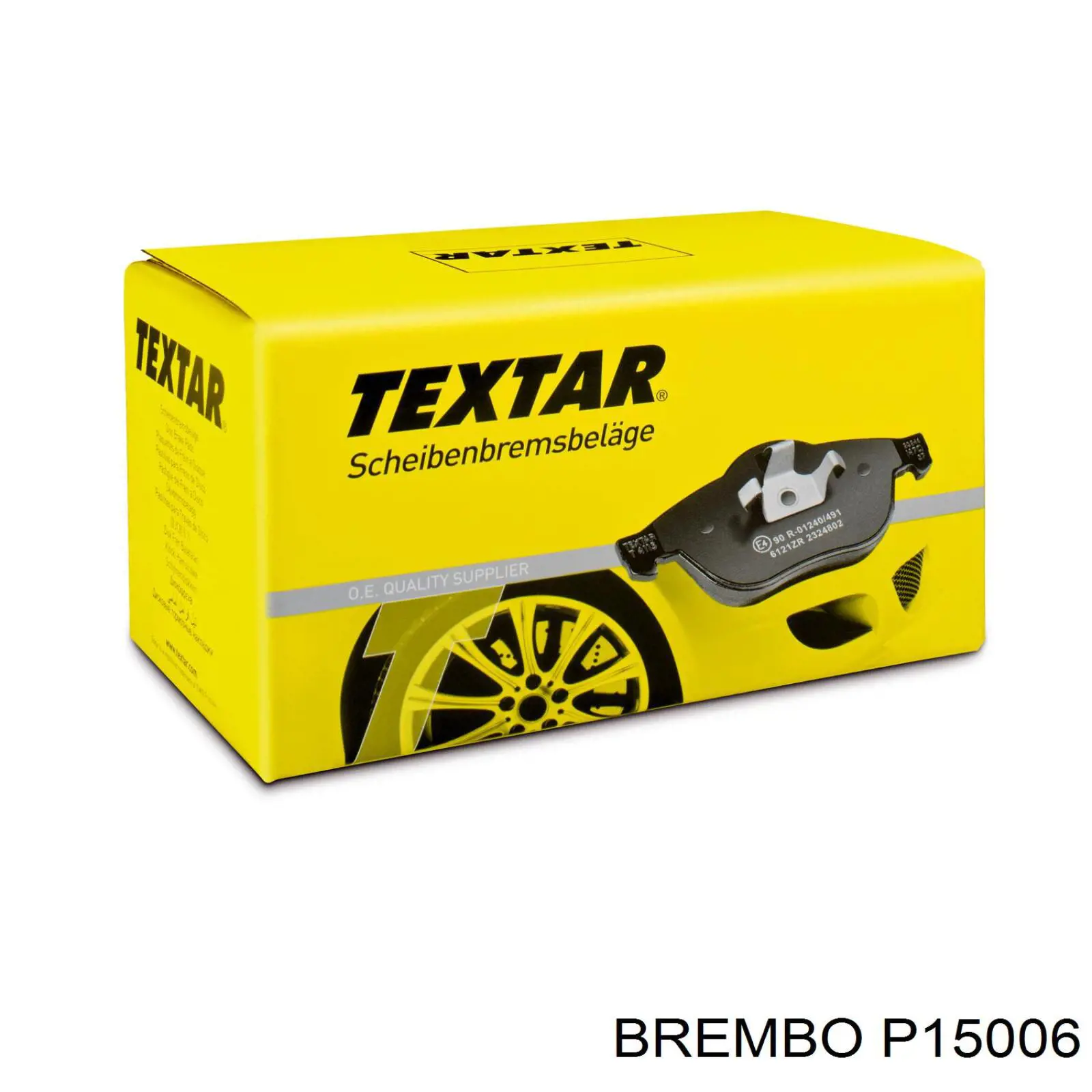 P15006 Brembo pastillas de freno delanteras