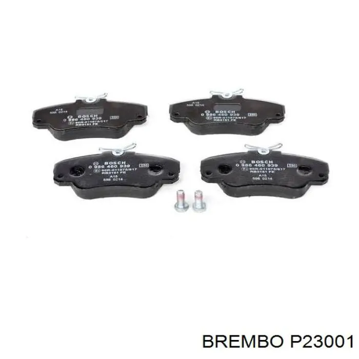 Pastillas de freno 016473 Peugeot/Citroen