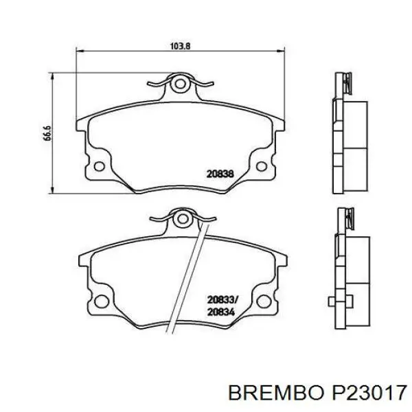 Pastillas de freno delanteras Fiat Tipo 160