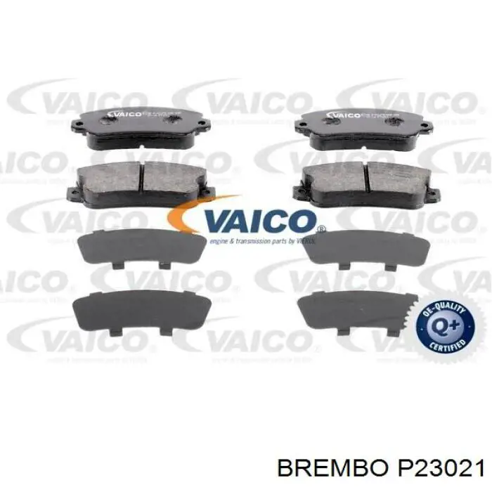 Pastillas de freno P23021 Brembo