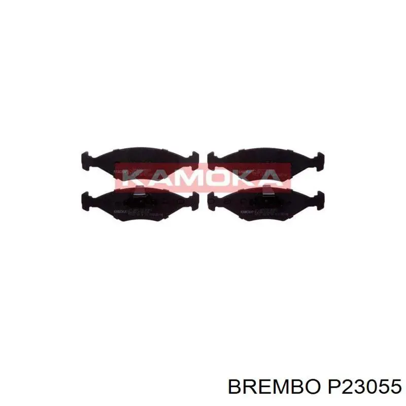 Comprar P23055 Brembo Pastillas delanteras de freno