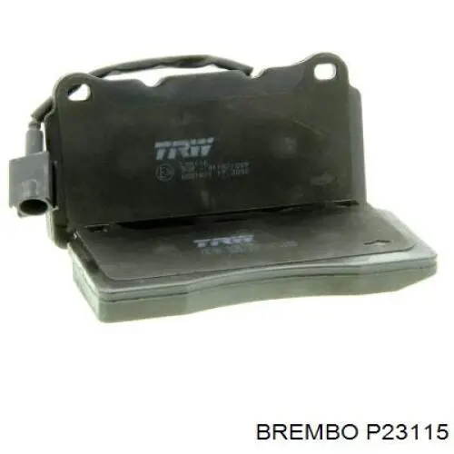Pastillas de freno P23115 Brembo