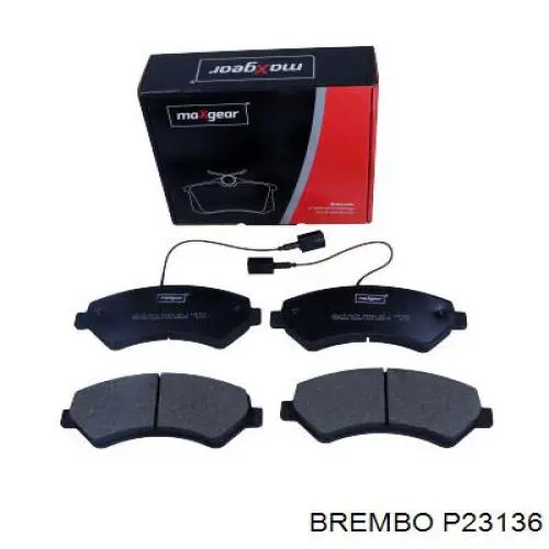 Pastillas de freno P23136 Brembo