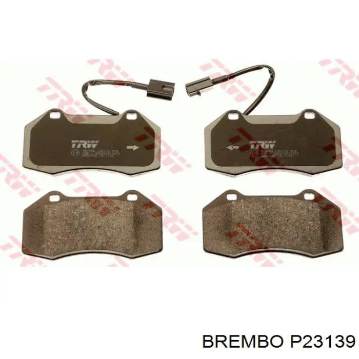 Pastillas de freno P23139 Brembo