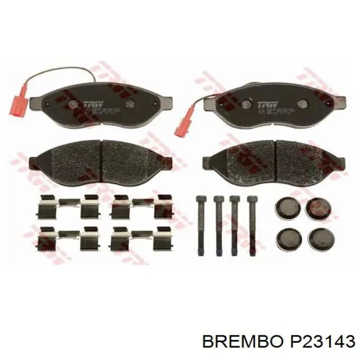 Pastillas de freno P23143 Brembo