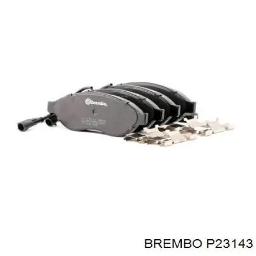 Comprar P23143 Brembo Pastillas delanteras de freno