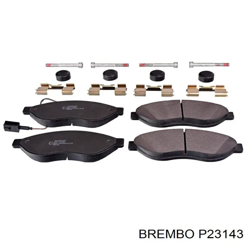 Pastillas freno delanteras Brembo P23143 precio, desde 48,68 EUR
