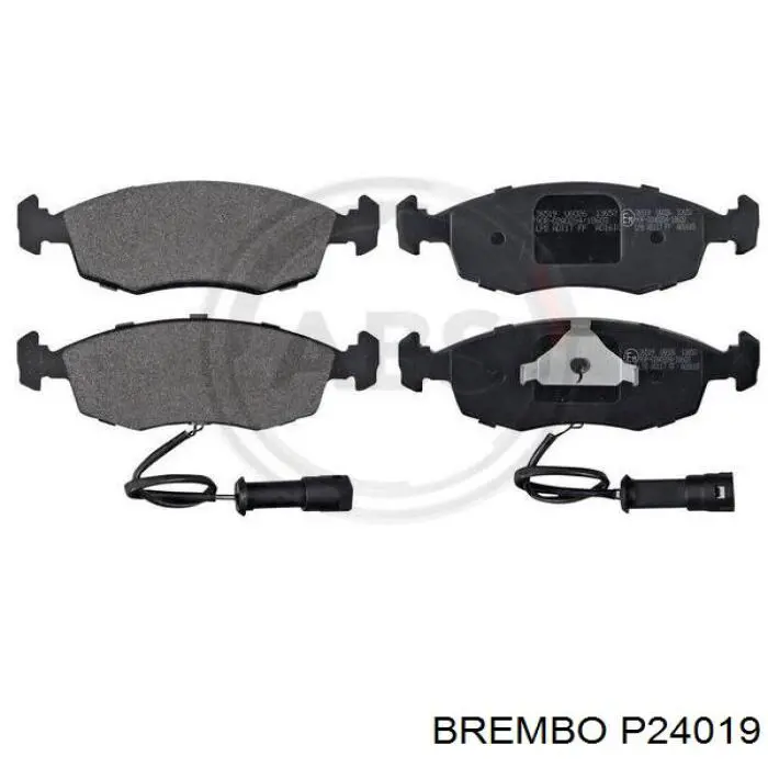 Pastillas de freno delanteras Fiat Punto 2 188