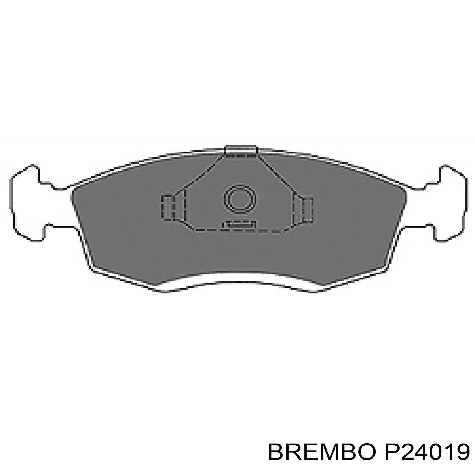 Pastillas de freno delanteras Fiat Punto 2 188