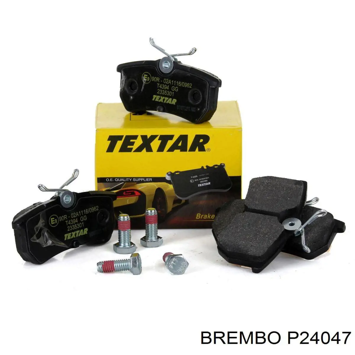 Pastillas de freno traseras P24047 Brembo