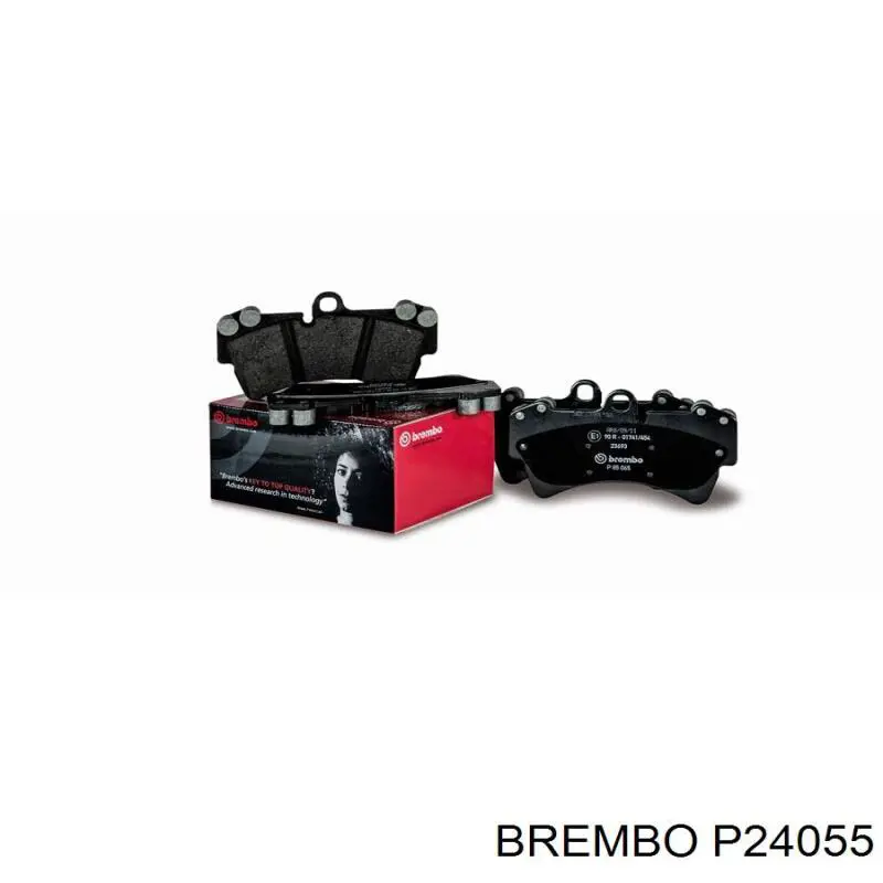 Pastillas de freno P24055 Brembo
