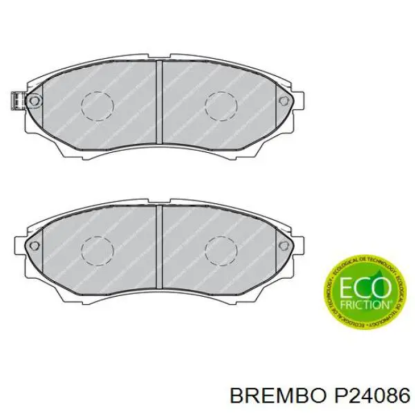 Pastillas freno delanteras Brembo P24086 precio, desde 23,76 EUR