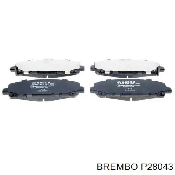 Pastillas de freno P28043 Brembo