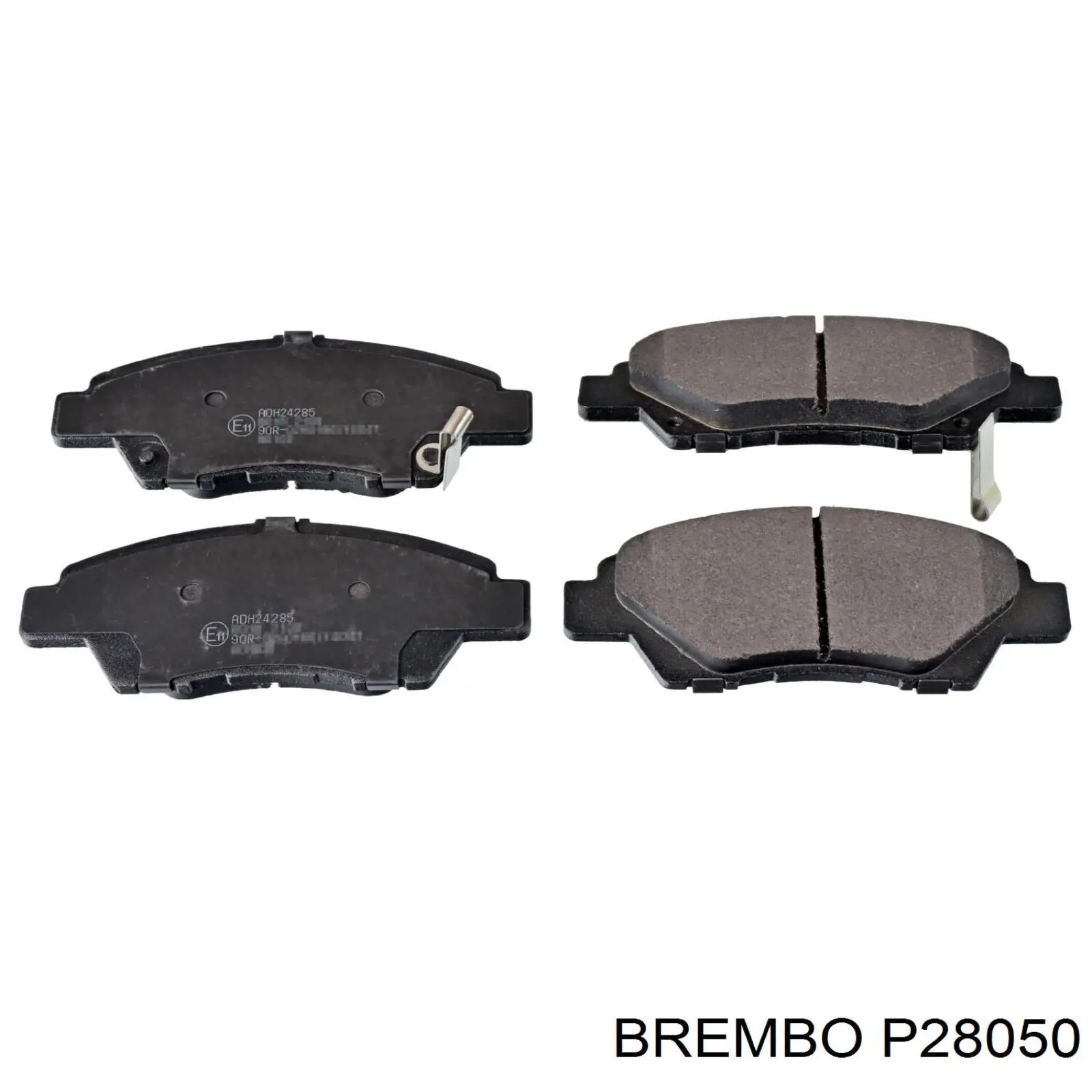 Comprar P28050 Brembo Pastillas delanteras de freno