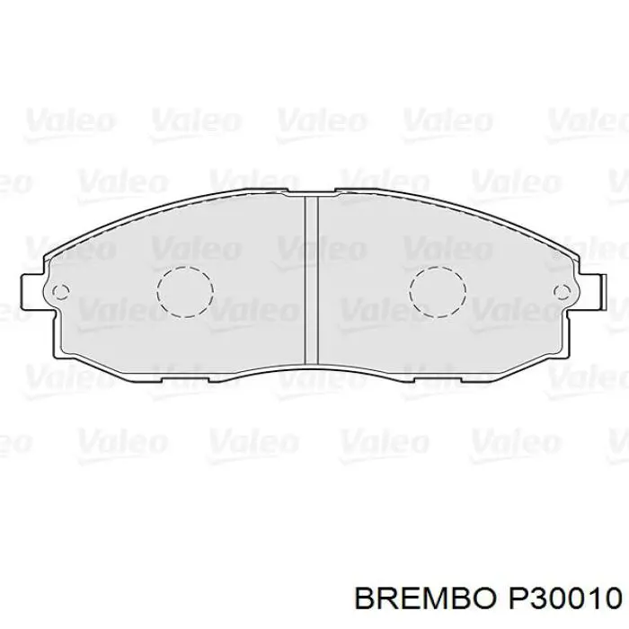 Pastillas freno delanteras Brembo P30010 precio, desde 31,57 EUR