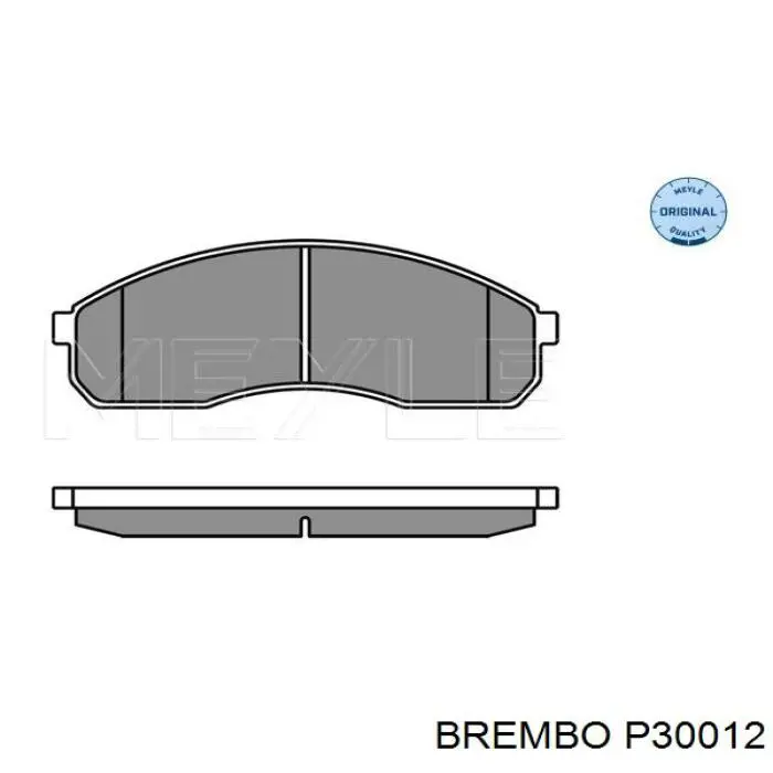 Pastillas de freno P30012 Brembo