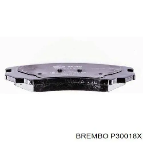 Pastillas de freno P30018X Brembo