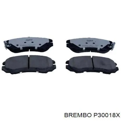 Comprar P30018X Brembo Pastillas delanteras de freno